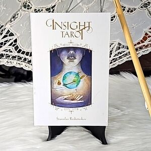 Insight Tarot Deck | Red Feather | Jungian Depth Psychology Divination Tool NWT